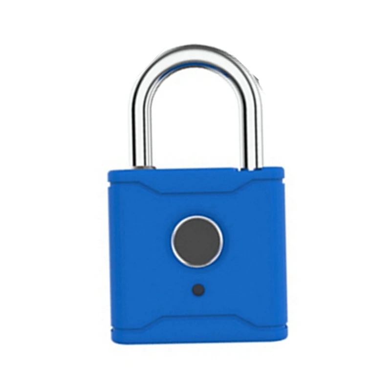 USB Rechargeable Tuya Fingerprint Padlock Bluetooth Mini Smart APP Remote Control Bag Box Electronic Security Door Lock