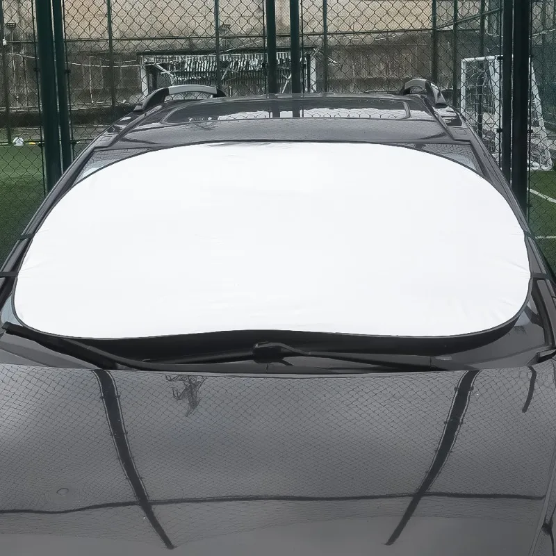 Folding Car Windshield Sun Shade Cover Visor Protector Interior Anti UV Sun Windscreen Sunshades 140*80cm Automobile Accessories