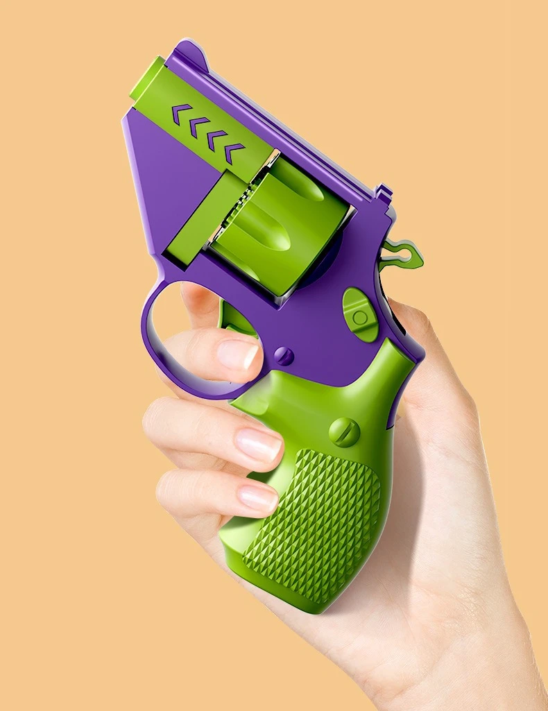 Interaktive rotierende Spielzeugpistole für Kinder und Erwachsene zur Stresslinderung (zerlegbar) – das beliebteste Weihnachtsgeschenk für Jungen – Detail 3