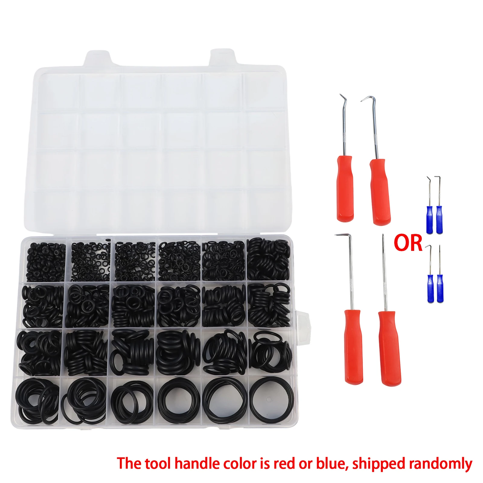 For Car Air Conditioners Plumbing Tools O-ring Kit Plumbing Maintenance Hook Tools Included Organized Assortment