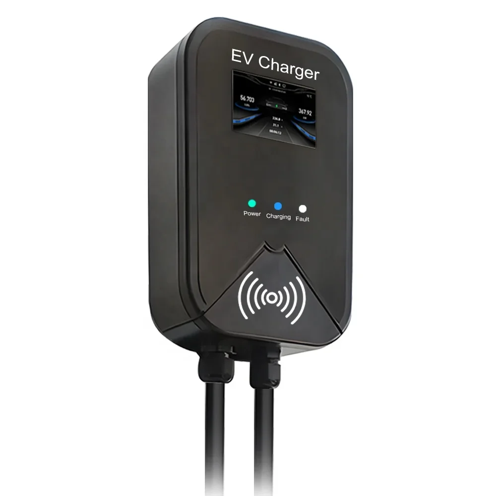 Коммуникационное электрическое зарядное устройство 11 кВт 16a Type 2 EVSE портативная настенная зарядная станция
