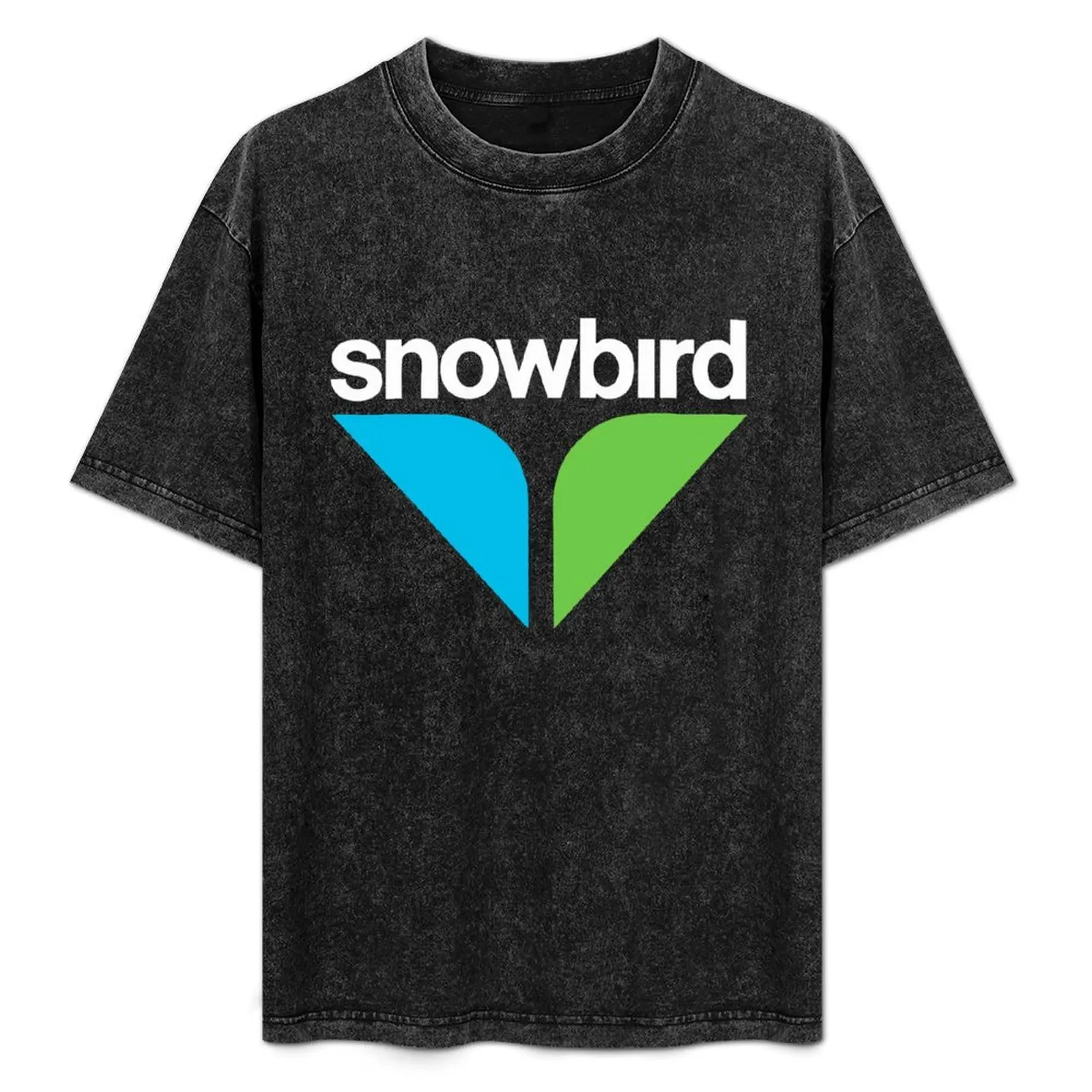 

BEST SELLER - Snowbird Logo Merchandise Essential T-Shirt Basic Casual Short Sleeve Cotton Shirt