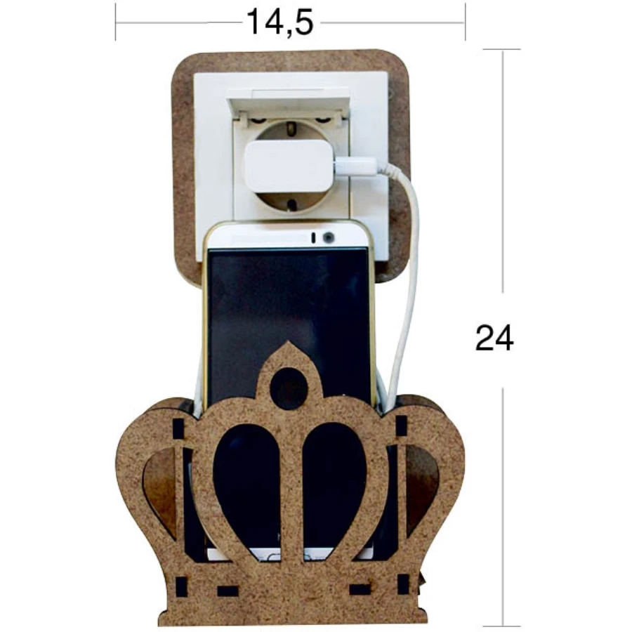 L250 Crown Şarjlık Wood Pirizlik, Unpainted Wooden Object