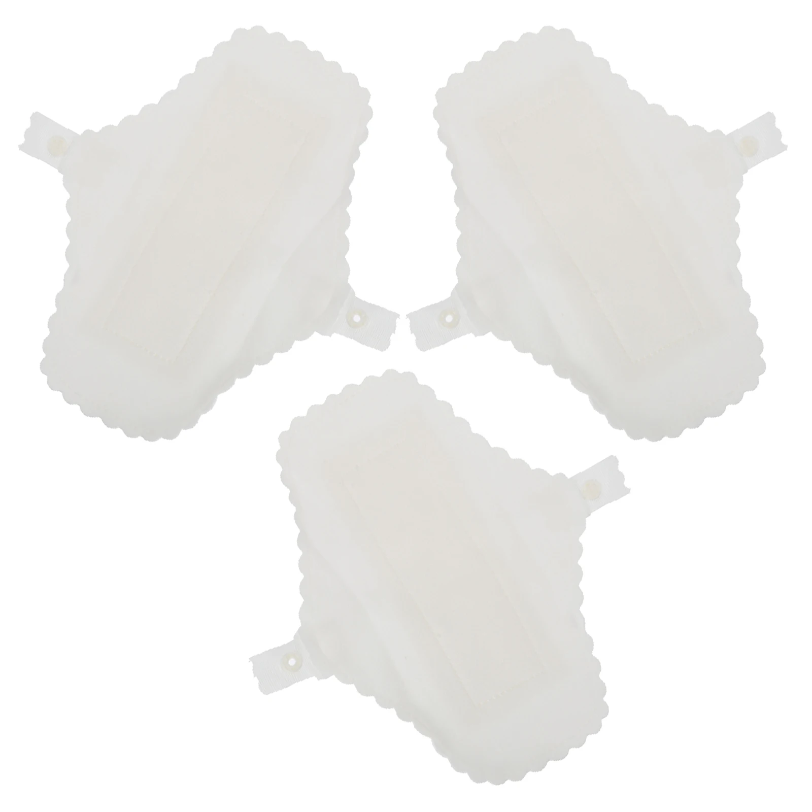 

3 шт. многоразовые менструальные прокладки, моющиеся хлопковые гигиенические салфетки для женщин, мягкие водонепроницаемые женские гигиенические предметы периода