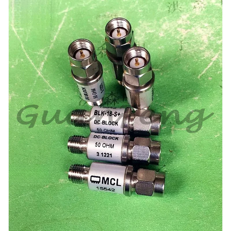 Mini Circuits BLK-18-S+ SMA RF Coaxial DC Block 0.01-18GHz RF Microwave Isolator 1 Piece