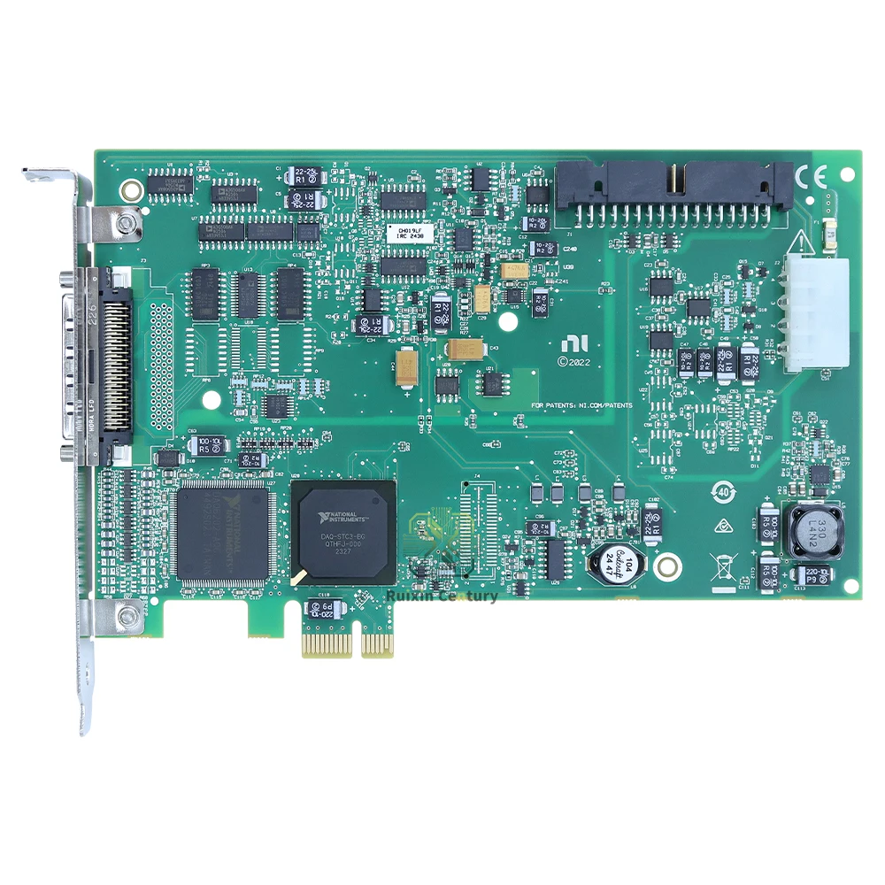 PCIe-6321 FOR NI 16-Bit 250 kS/s 16AI 2AO 900kS/s 24DIO Multifunction I/O DAQ Card with 4x32-Bit Counters/Timers Genuine
