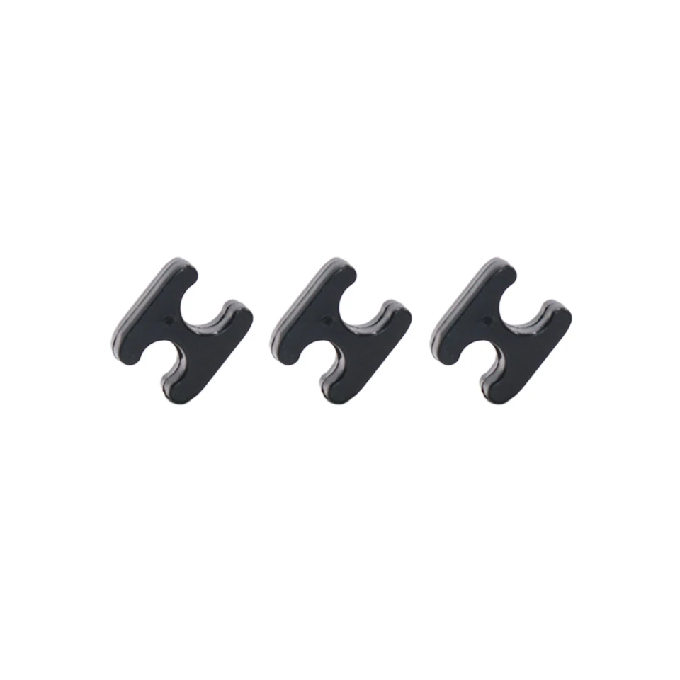 1/3/6PC Scooter Alloy Cable Tie Buckle Organizer for Xiaomi M365 1s Pro Electric Scooter Skateboard Accessory Black Cable Buckle