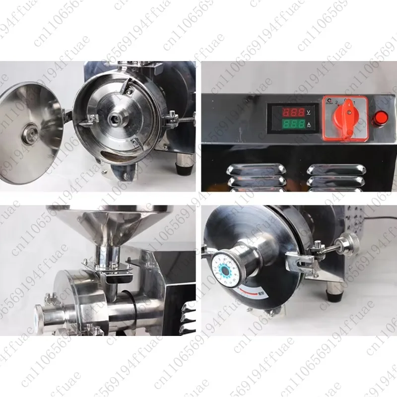 Grinding Machine for Sorghum, Pepper, Grains, Rice, Soybeans, Corn Kernels, and Wheat Flour