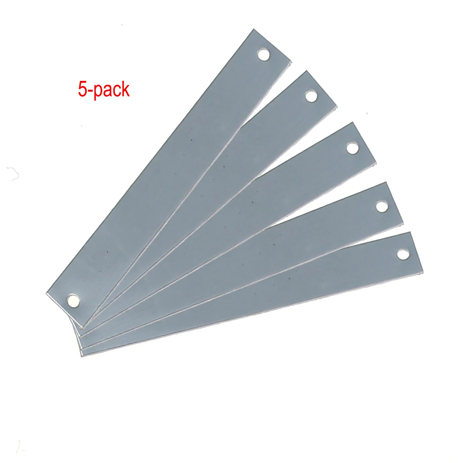 5-PAC KVEHICLE TRUCK BOAT Trailer Blank VIN & Weight AXLE Chassis Plate 92mm x 13mm Identification Number