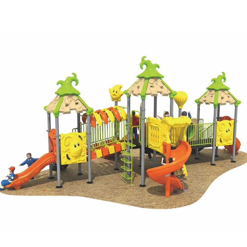 سلسلة البيت السحري متعددة الوظائف على نطاق واسع، مجموعة من الفولاذ، معدات بارك ملعب خارجية لعام 2026 #2