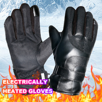 Heated Gloves USB Hand Warmer Electric Thermal Gloves Waterproof Snowboard Cycling Motorcycle Bicycle Ski Outdoor Winter Gloves