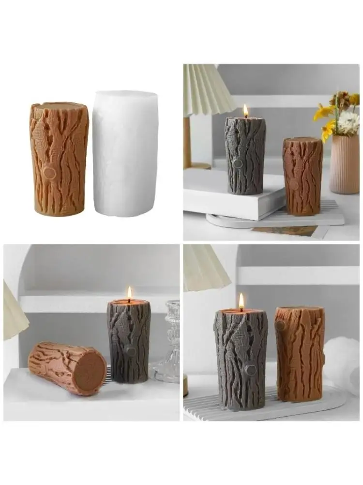 

Crafting Supplies Home Decors Mold Silicone Texture for Candle