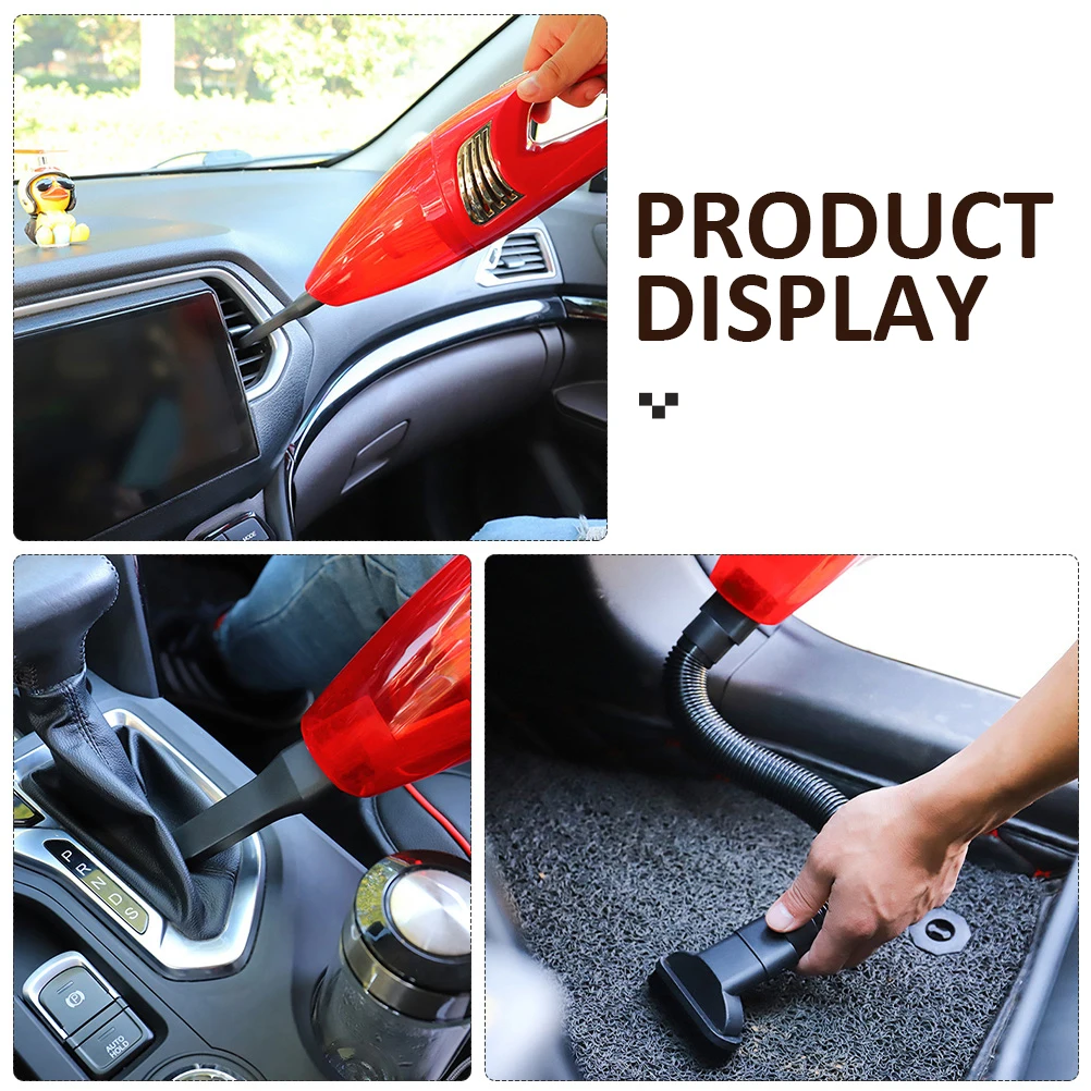 

Wireless Car Vacuum Cleaner Handheld ABS Material Large Crumbs Dust Dirt Pet Hair Cleaner Car Supplies
