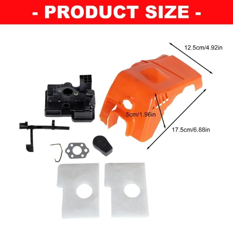 Kettensägen-Zubehörset 11301404709 Luftfilterpuffer und Verlängerungswelle für 017 018 MS170 MS180 reibungsloser Betrieb D2RD – Detail 6