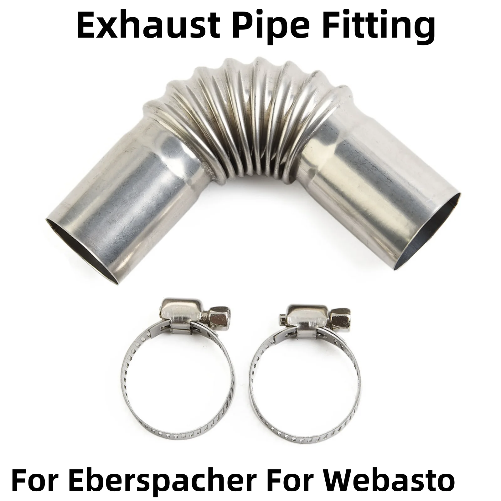 diesel Exhaust Pipe Fitting connect 24mm parking heater exhaust pipe For Eberspacher For Webasto connector Car Diesel Heater