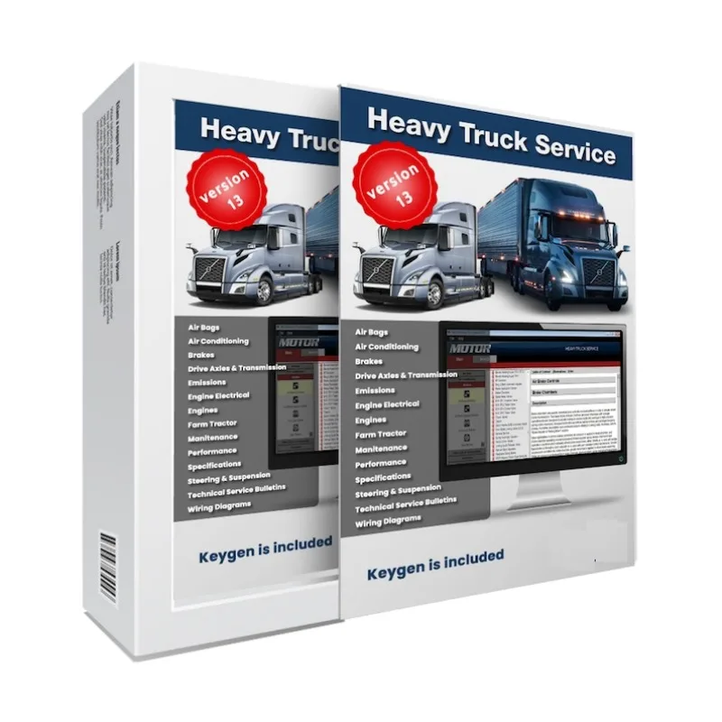 Motor Heavy Trucks Service 2013 Service Manual for Trucks Electrical Wiring Diagram Engine Repair Air Bags  Air Conditioning