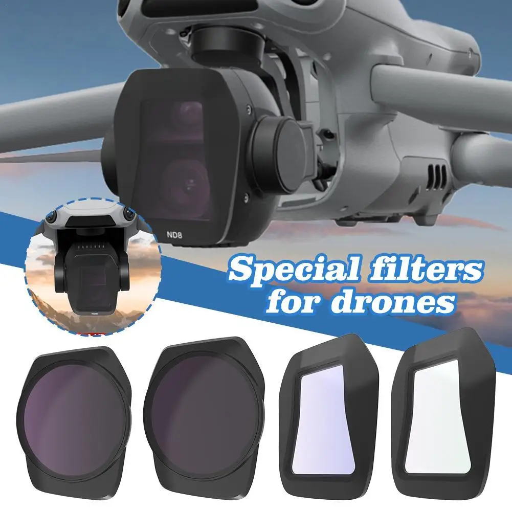 New Gimbal Filter Set For DJI AIR3S CPL/ND128/ND1000/ND8PL/UV/Natural Night/Star Multifunction Filter Drone Accessories