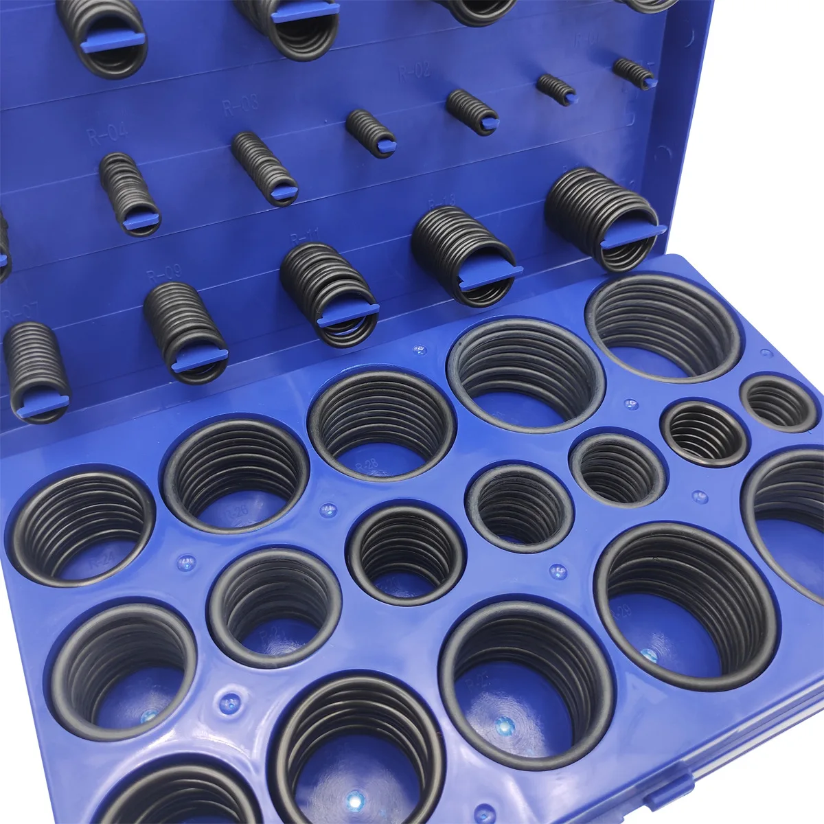 419 pçs/set borracha o anel kit junta de vedação universal borracha o-ring sortimento R01-R32 oring