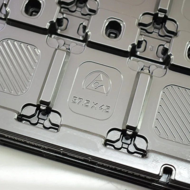 Semiconductor CPU Chip Placement Tray For FCBGA1787 FCBGA1449 Chip Sizes 50x26.5mm 45.5x25mm 31x58.5mm