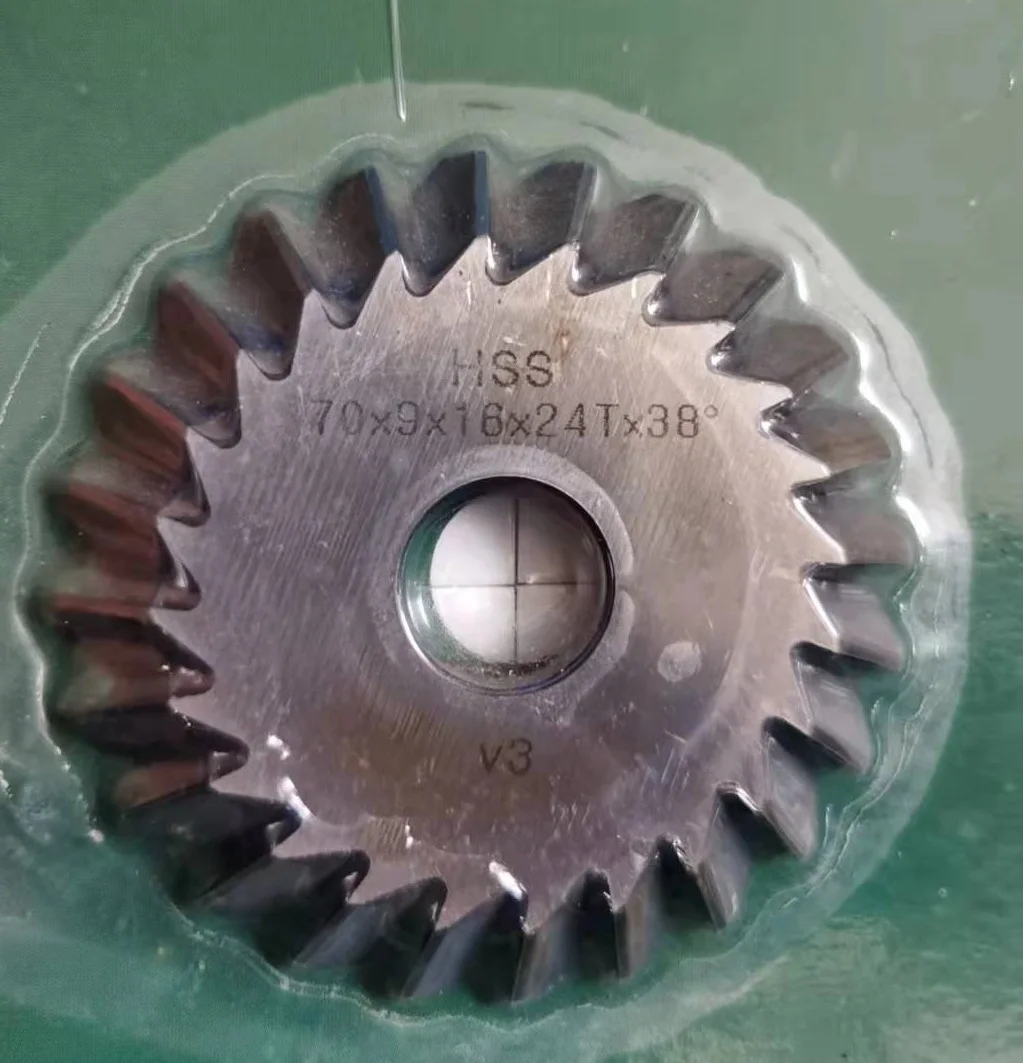 High speed steel orbital pipe cutting tube saw beveling blades