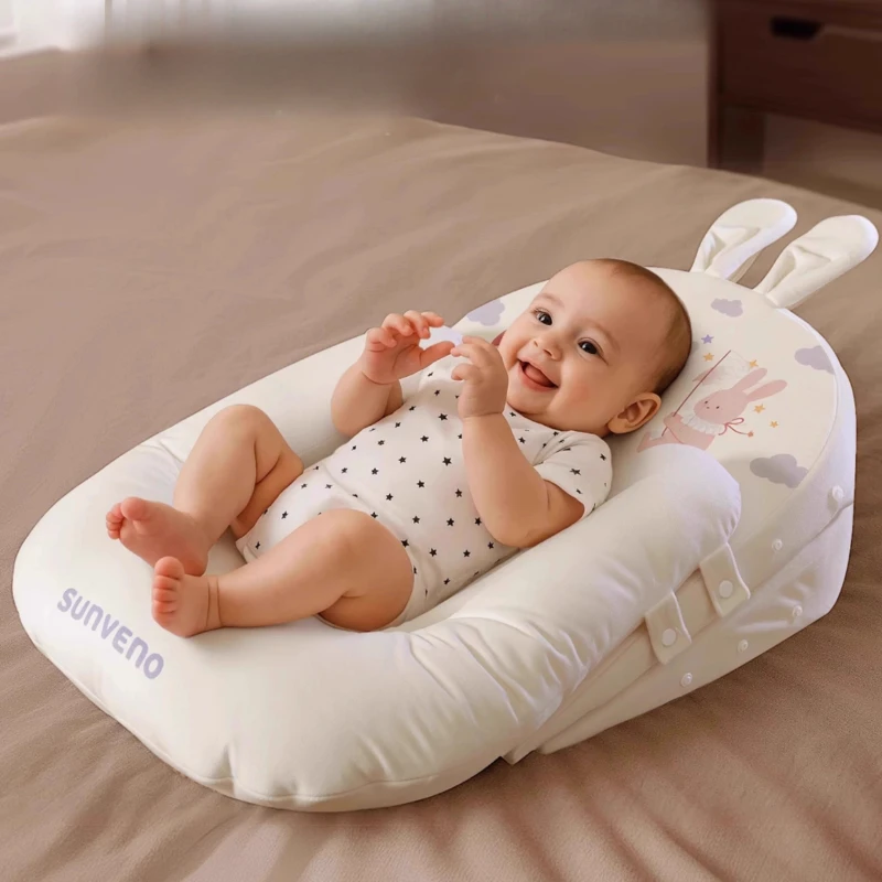 

Подушка для грудного вскармливания для новорожденных, хлопковая противоплевная подушка для молочного наклона, подушка для поддержки талии, подушка для сна, кормления, детская успокаивающая подушка