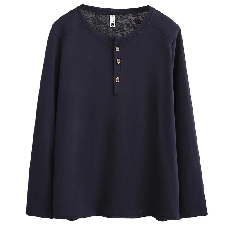 

Женская хлопковая футболка XXXXL больших размеров с длинным рукавом и круглым вырезом, с узором «Снежинка», весна 2026, базовая модель, топ для девушек, 1067