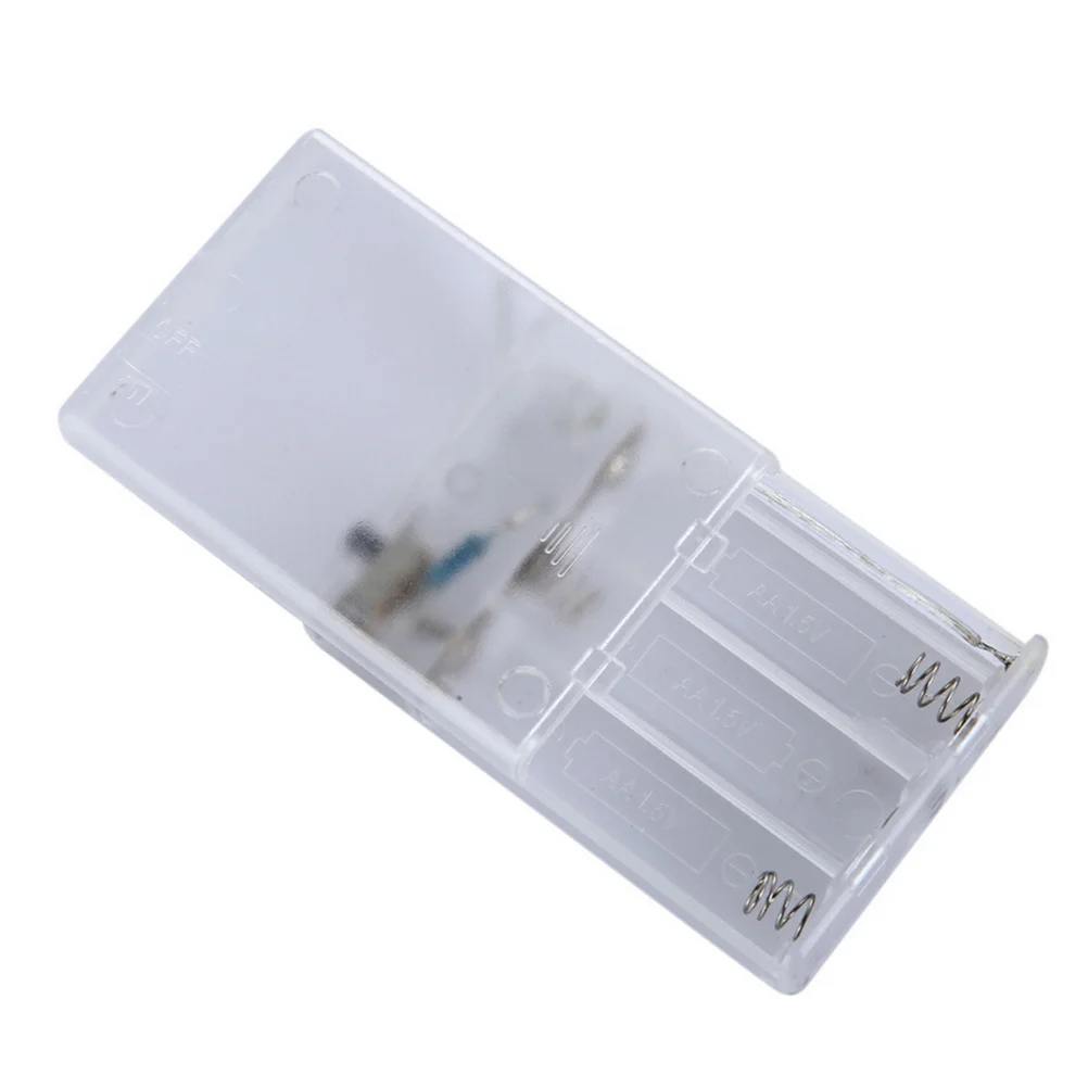 20 المصابيح 6Ft 2M Led سلسلة أضواء بالطاقة رقيقة جدا الأسلاك النحاسية مقاوم للماء لعيد الميلاد هالوين حفل زفاف المنزل #1