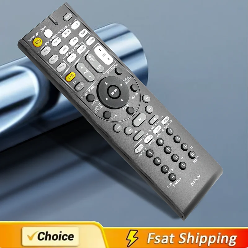 

RC-709M For ONKYO AV Receiver Remote Control TX-SR606 TX-SR607 TX-SR608 TS-XR606 TX-SR606S TX-SR507 HT-RC160 Replacement Control