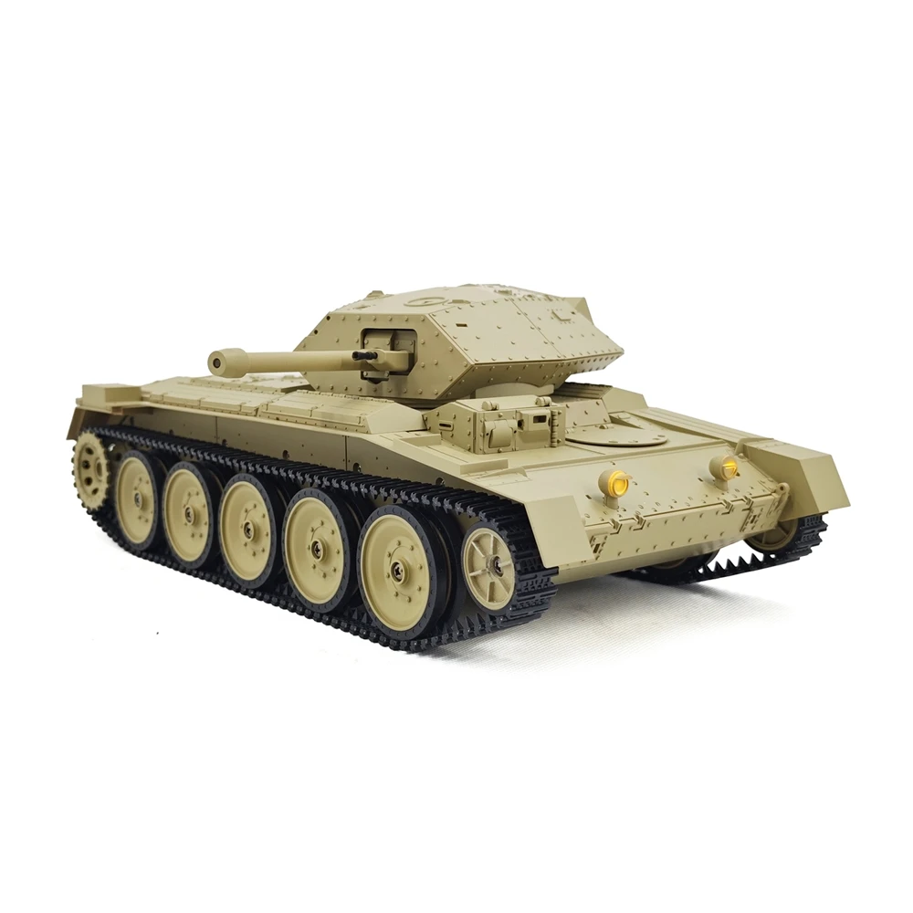 RC Panzer 1/16 UK Crusader MK.III Militärpanzer Fahrzeug 2,4G Drahtlose elektrische Fernbedienung Track Panzer Modell Spielzeug Geschenk