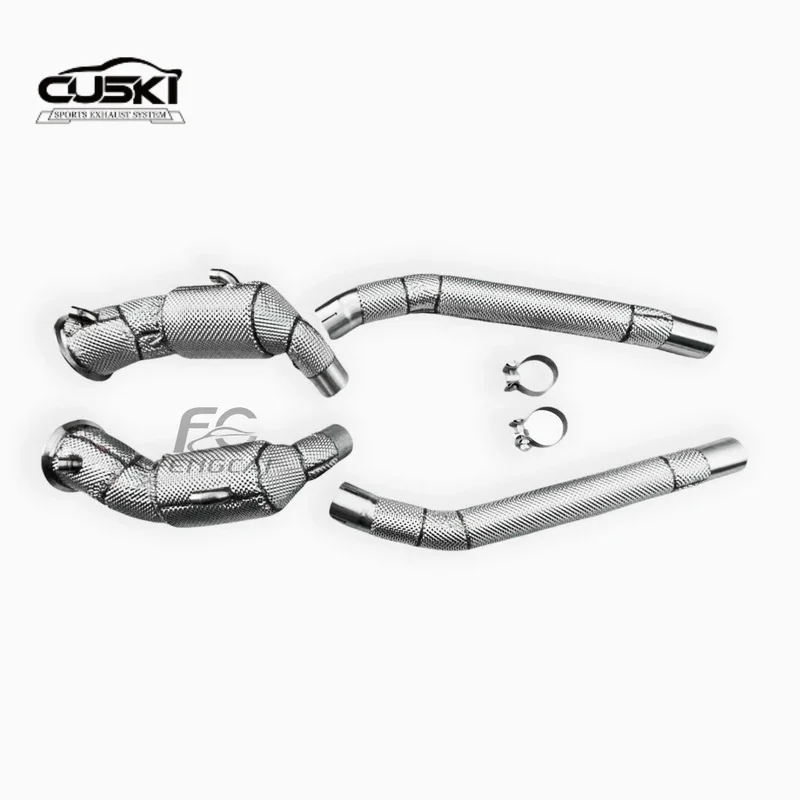 

Высокопроизводительная выхлопная труба с теплозащитным экраном, подходящая для аксессуаров для выхлопных газов автомобиля Ferrari Purosangue FUV