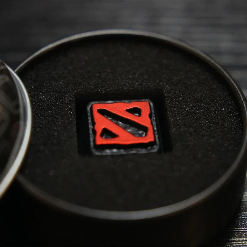 Keystone DOTA 2 Artisan Keycaps for Mechanical Keyboard 1 pc Zinc Aluminum Alloy Metal Customize Personalized DIY Game PC