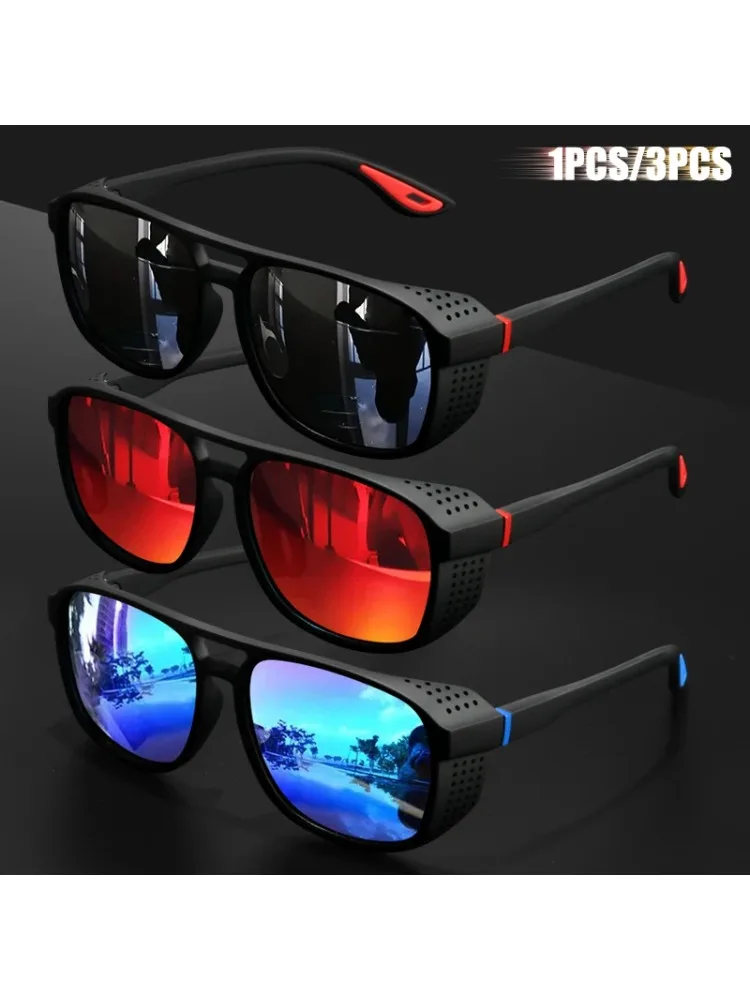 AliExpress XIAORAN 1PC/3PC Sport Polarized Sunglasses Windproof Design Suitable for Outdoor Cycling And Running -lightweight UV400 Glasses
