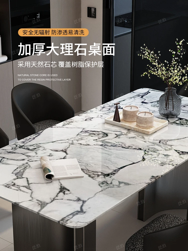 Mesa de jantar retangular e cadeira Combinação, Moderno, Minimalista, Casa