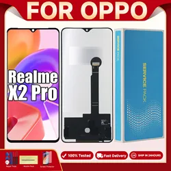 Tested AAA+ For Realme X2 Pro RMX1931 LCD Display Touch Digitizer Screen Assembly Replacement Parts 6.5