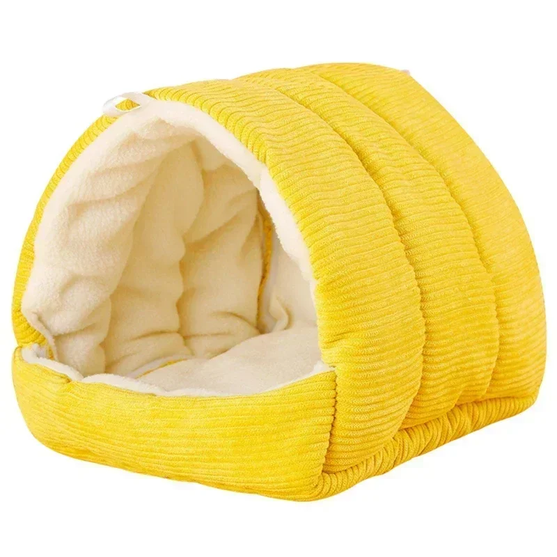 Cute Winter Warm Bird Cage Parrot Cotton Nest Budgie For Hammock Hut Tent Bed Hanging Cave Pet Products