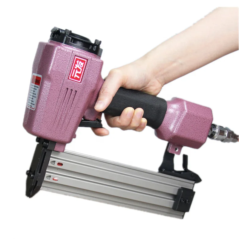 YANFA Qualtiy Pneumatic T50SA Tools 16.Gauge Powerful Air Upholstery Nailer Interior Decoration /Window Doors Making Nail Gun