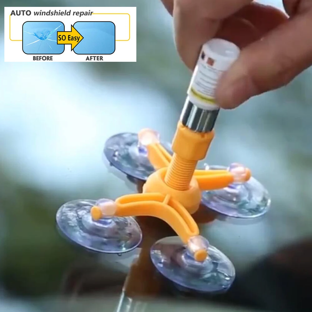 DIY Car Windshield Cracked Repair Kit Upgrade Auto Glass Nano Repair Fluid Windscreen Scratch Crack Restore Auto Window Repair