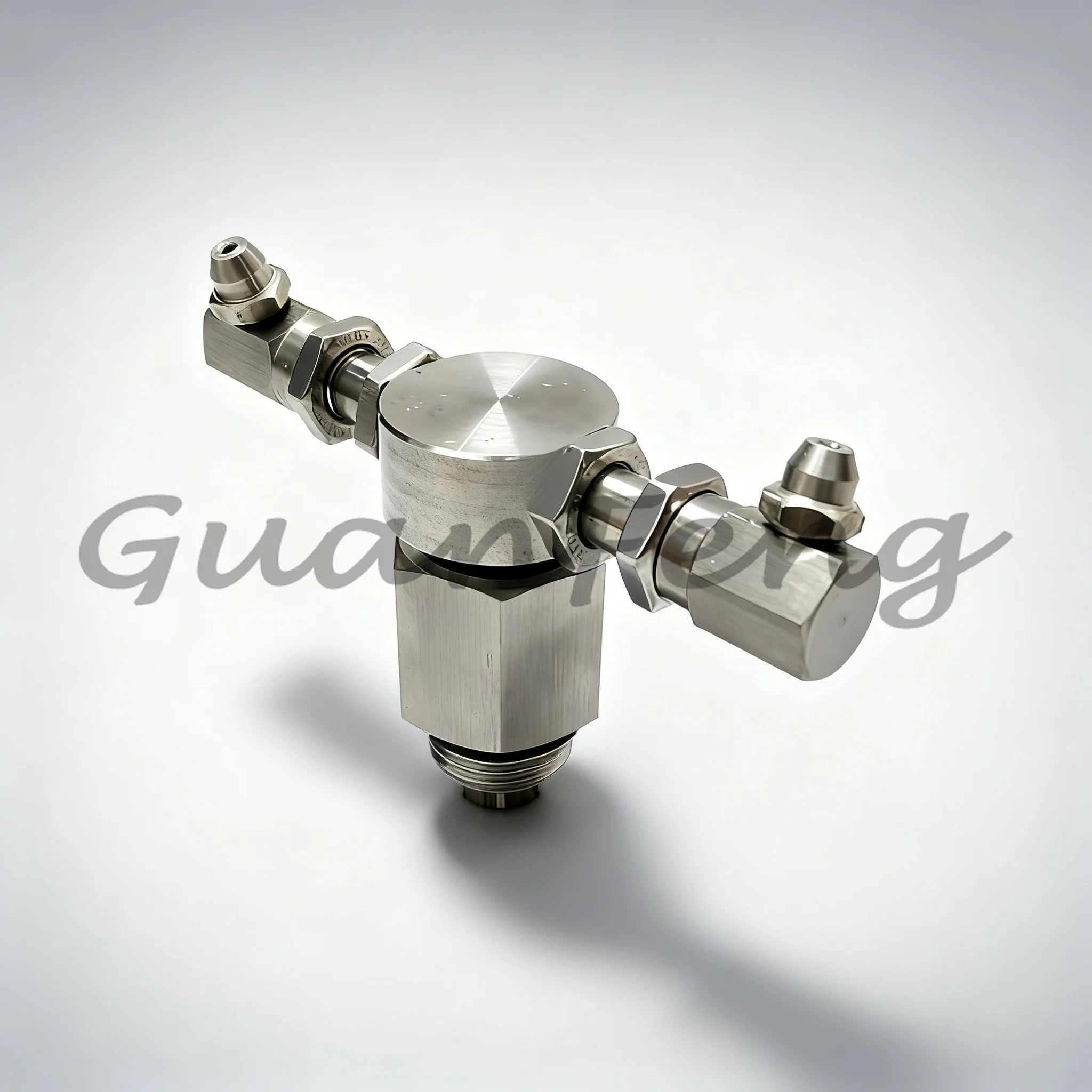 360° Rotary Cleaning Nozzle SS304 Stainless Steel, Automatic High Pressure Nozzle for Car Wash & Industrial Dust Spraying