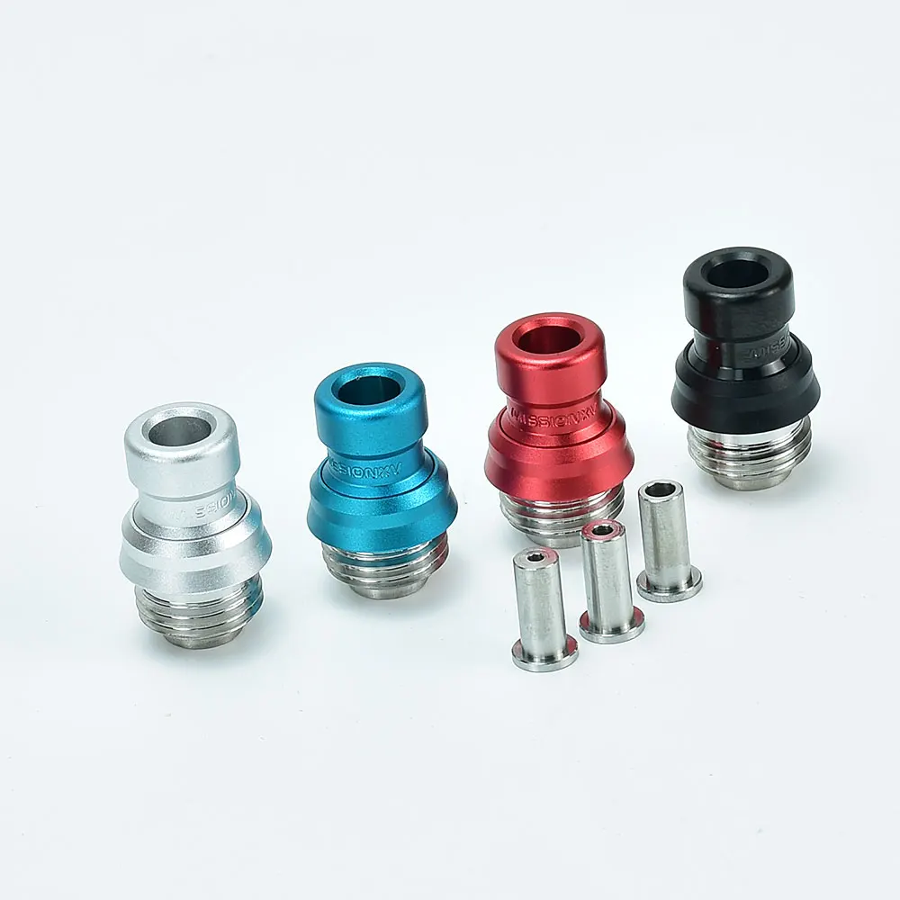 Wolfcoolvape Mission XV Cosmos V2 Booster Style Punta de goteo integrada para sxk BB / Billet / Boro AIO Box Mod de aluminio