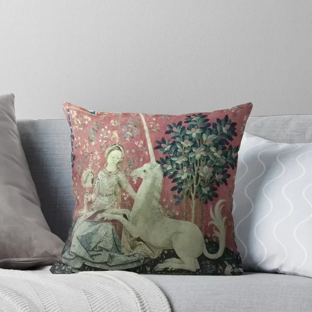 

The Lady and The Unicorn Throw Pillow christmas pillowcases Sofa Pillow Cover Sofa Cushion autumn decoration pillow