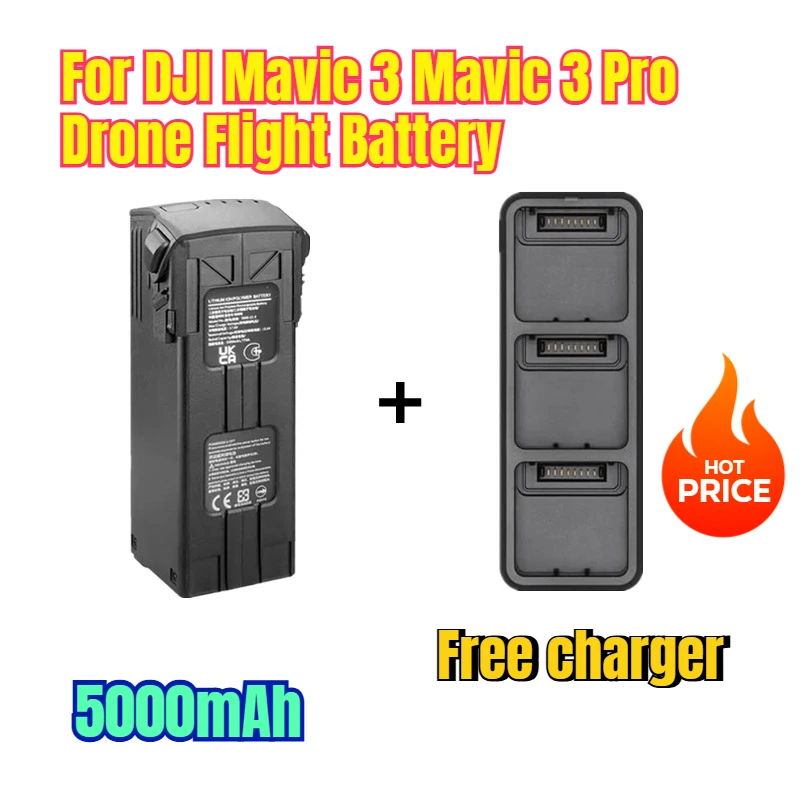 

5000mAh for DJI Mavic 3 Mavic 3 Pro Drone Flight Battery