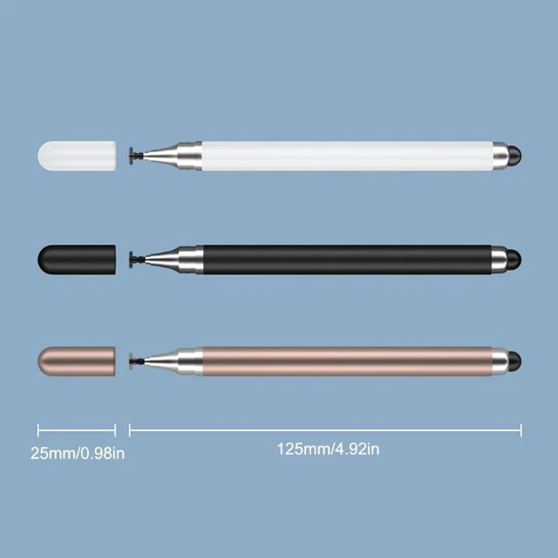 Universal 2 in 1 Stylus pen For For Xiaomi Pad 6 Pro Pad 5 Pro 11 12.4 Redmi Pad 10.61 Smartphone Pen Tablet Drawing Pencil