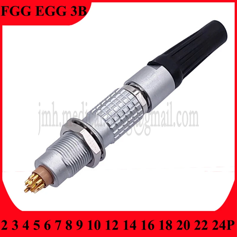 

FGG/EGG.3B.2 3 4 5 6 7 8 10 12 14 16 P Push-pull Self-locking Metal Quick Plug And Socket Connector For Audio Video Transmission