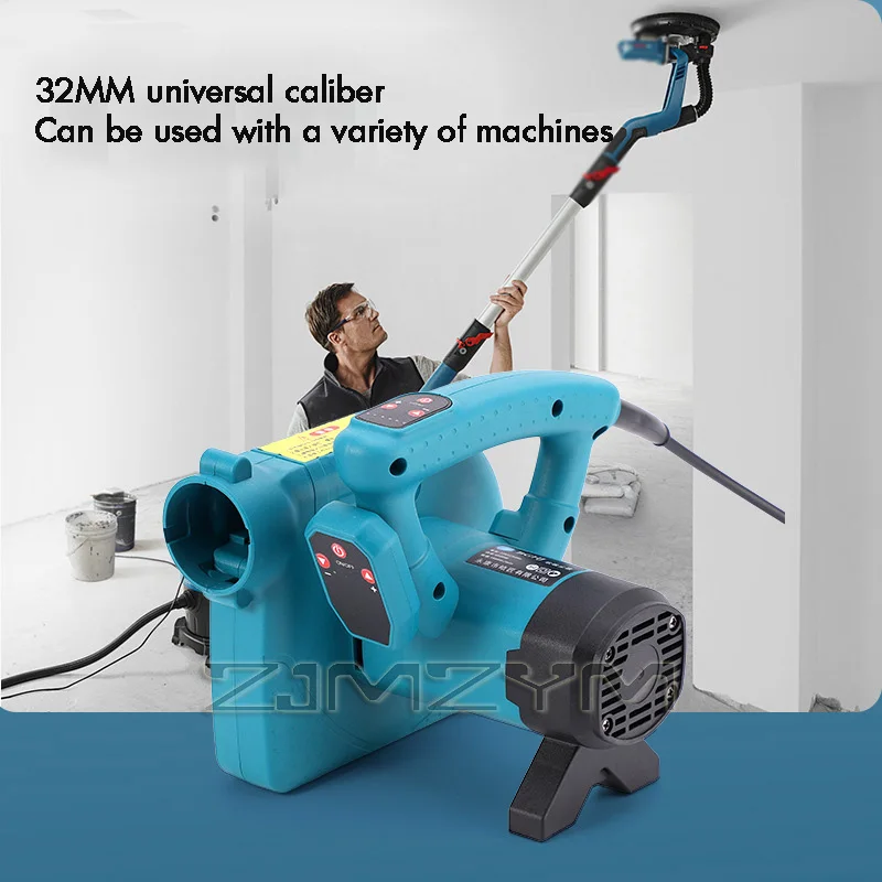 1280 Industrial-grade High-power Slotting Machine Dust Collector Blower Wall Grinder Vacuum Cleaner Blower Dual-use Woodworking
