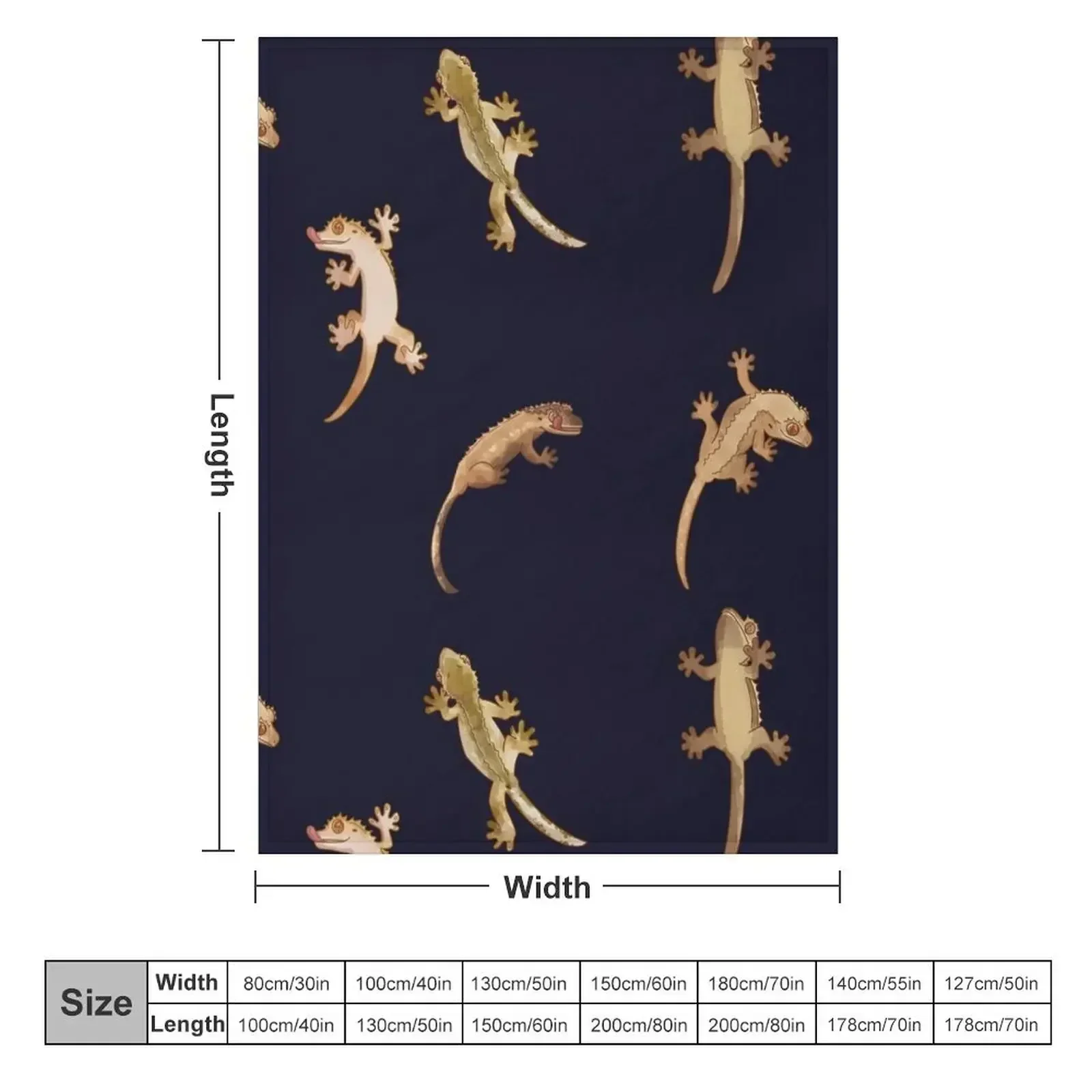 cute little crested geckos Throw Blanket Sofa Throw Polar Stuffeds Plaid Extra Large Throw Sleeping Bag Blankets