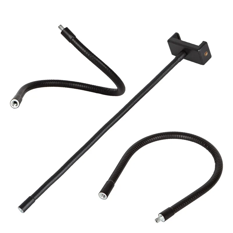Flexible Stands Metal Tube Monopod Selfie Stick Gooseneck Extention Pole Holder for Gopro DJI OSMO Cameras Tripod Mobile Phones