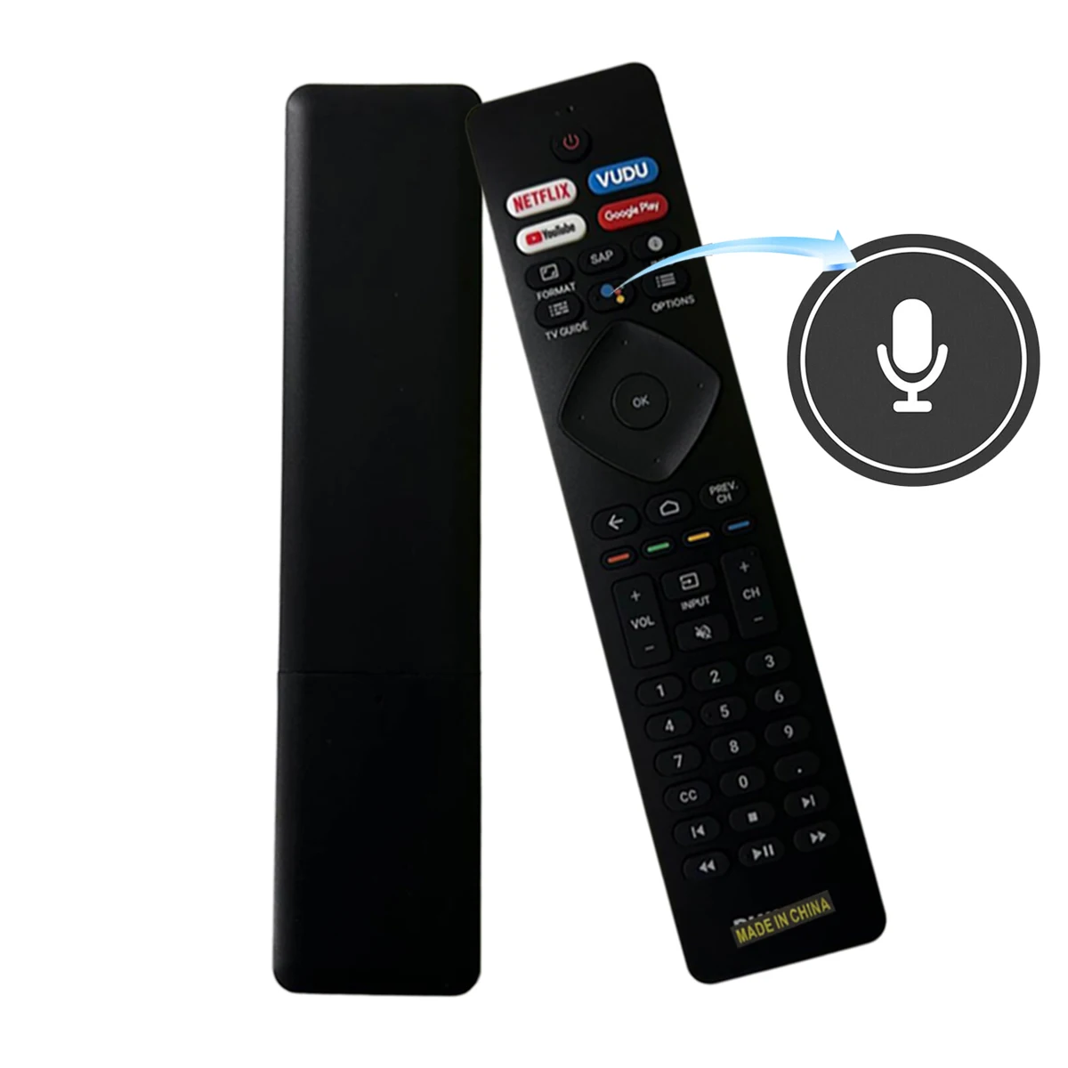 New Original Voice Remote For Philips RF402A-V1 RF402A-T1 RF402A-V14 NH800UP S4X-RF439A RF439A-V06 LED Smart TV