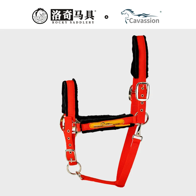 only  Horse Halter without ear cover protect Equestrian horse head collars  Riding equipment  Horses use halters