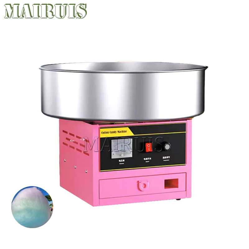 Automatic Stainless Steel Cotton Candy Machine Commercial Plug Radio Marshmallow Machine Electric Marshmallow Machine