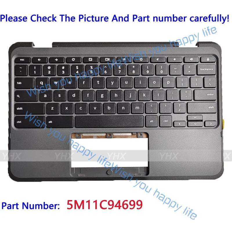 nuovo-5m11c94699-per-lenovo-300e-chromebook-gen-3-cover-per-il-poggiamani-con-tastiera
